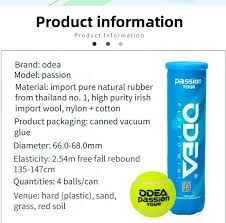 ODEA Tennis balls Passion 4 Balls